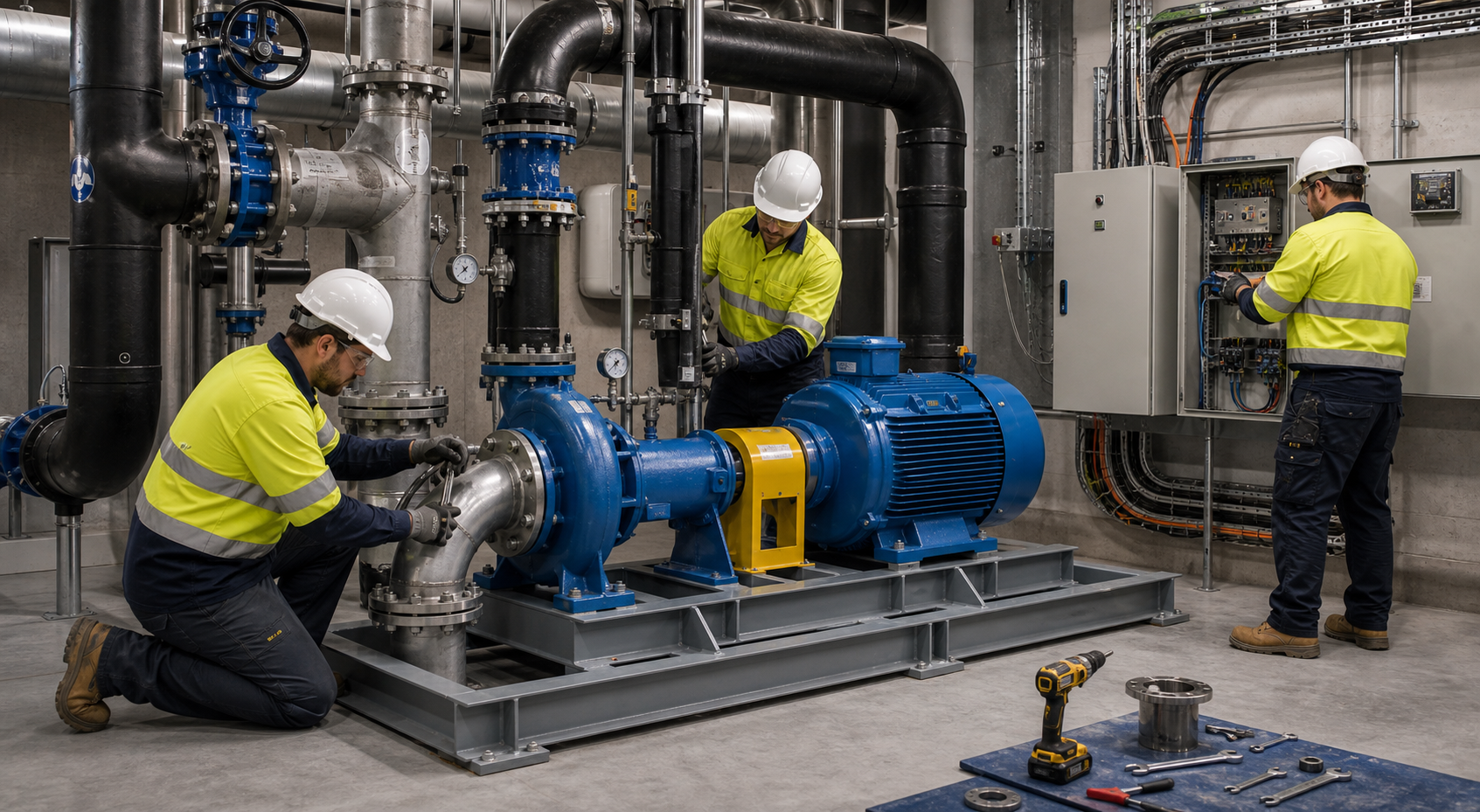 Mechanical plant and equipment maintenance