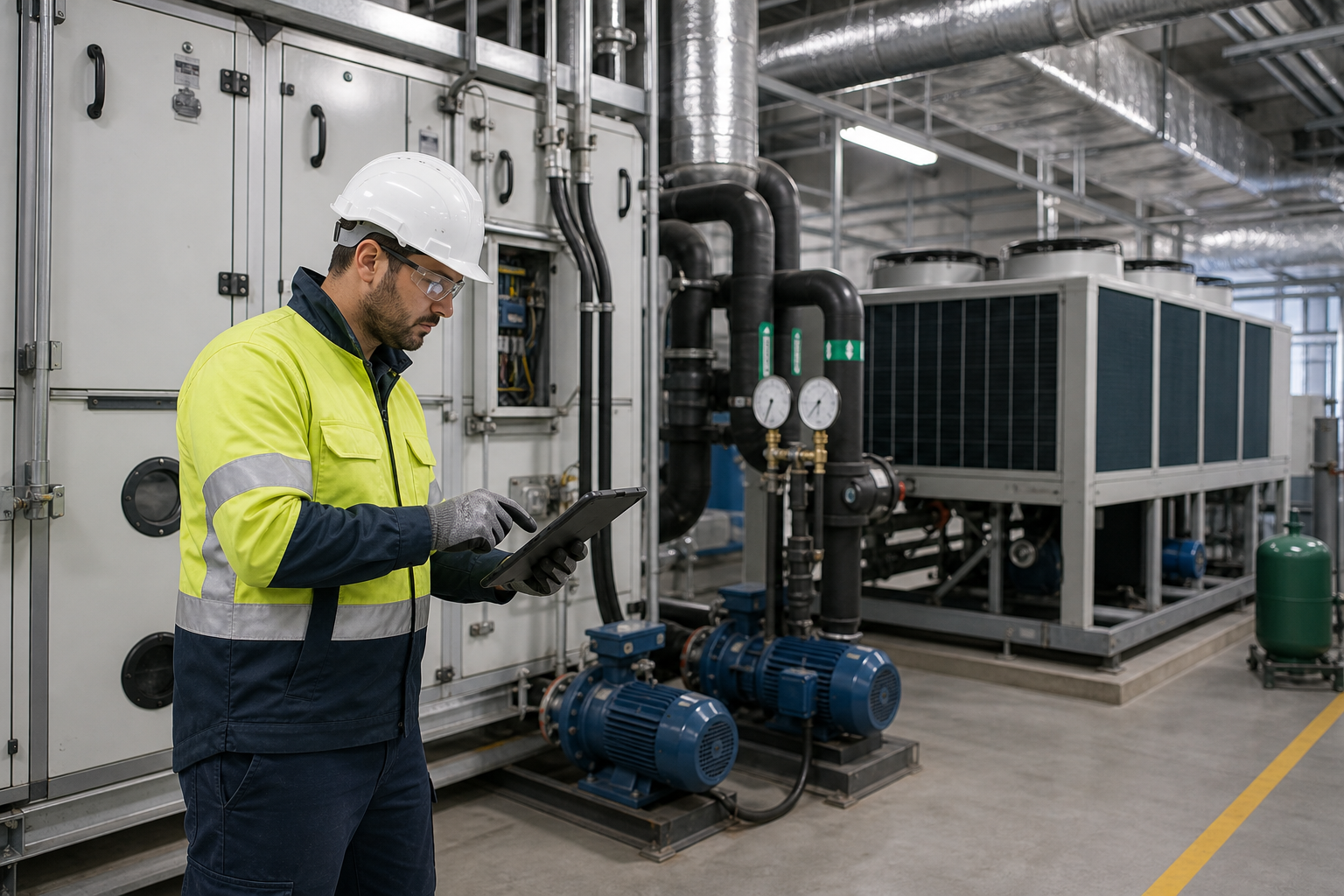 Mechanical contractors servicing plant and equipment